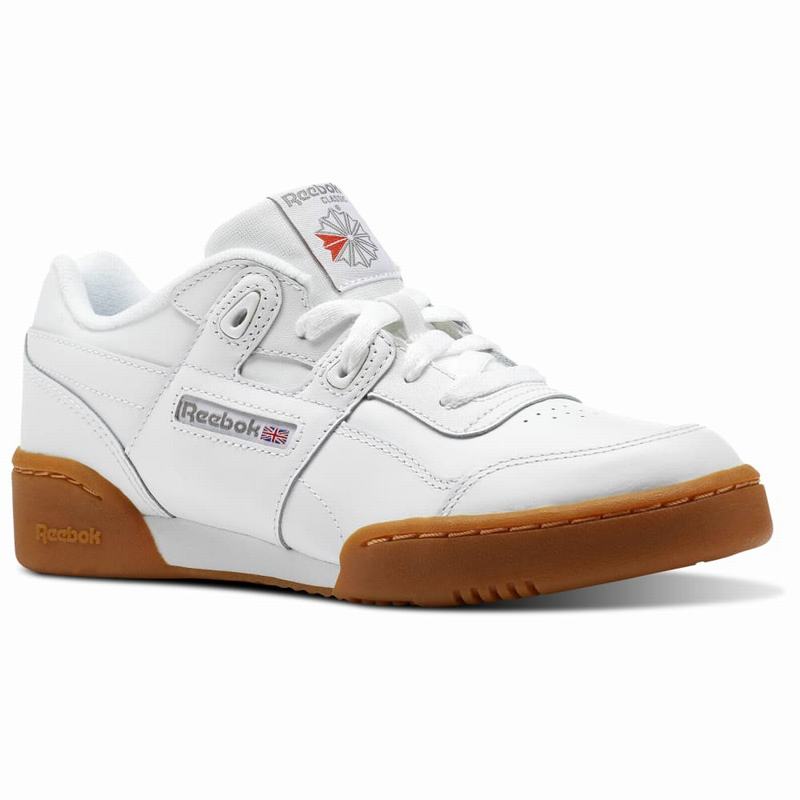 Tenisi Reebok Workout Plus Fete Albi/Maro Romania VX8007IV